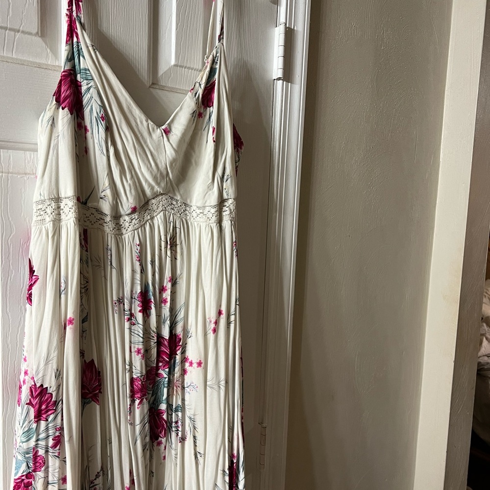 Floral maxi dress
